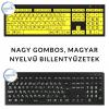 Nagy gombos, magyar nyelvű billentyűzetek